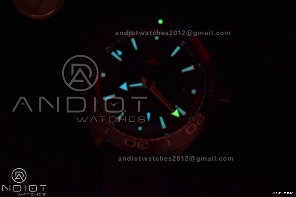 45.5mm on Strap Black 1:1 Ocean 1008 A8906 Nylon Super Deep Classic Planet Best Real VSF Black Edition Ceramic Clone 0119